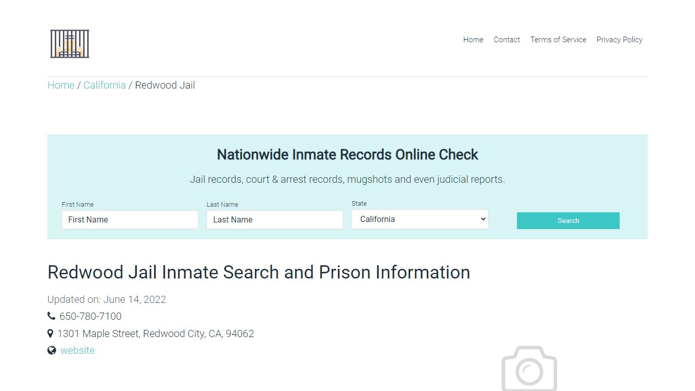 Redwood Jail Inmate Search, Visitation, Phone no ...